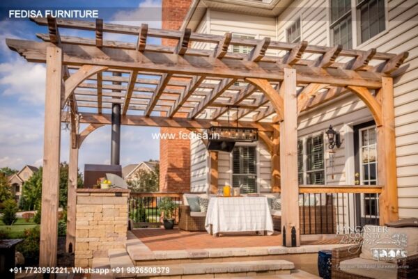 Gazebo Garden Gazebo 4m X 3m Wooden Pergola Metal Victorian Gazebo