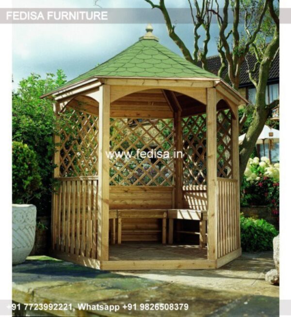 Gazebo Garden Gazebo 3m X 2m Permanent Gazebo Waterproof Gray Gazebo