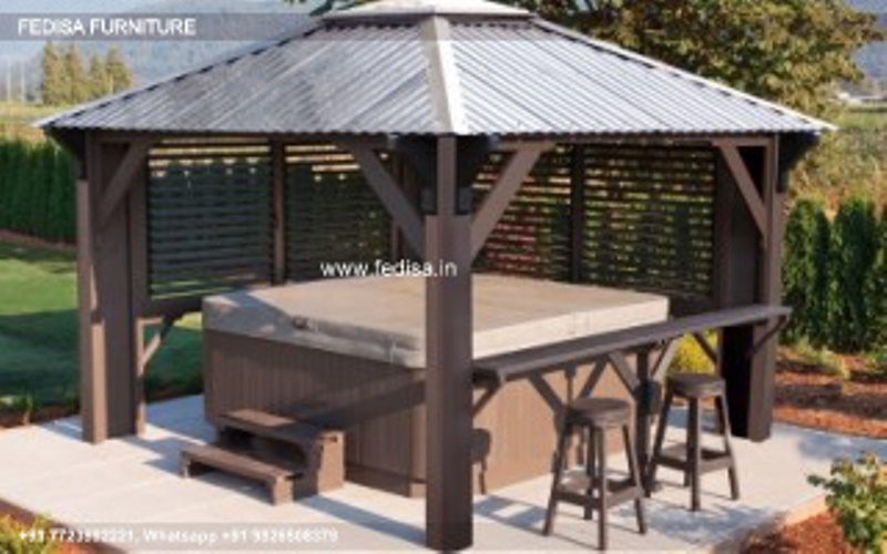 Gazebo Outdoor Gazebo Wooden Gazebo 2m X 3m Ornamental Metal Gazebo