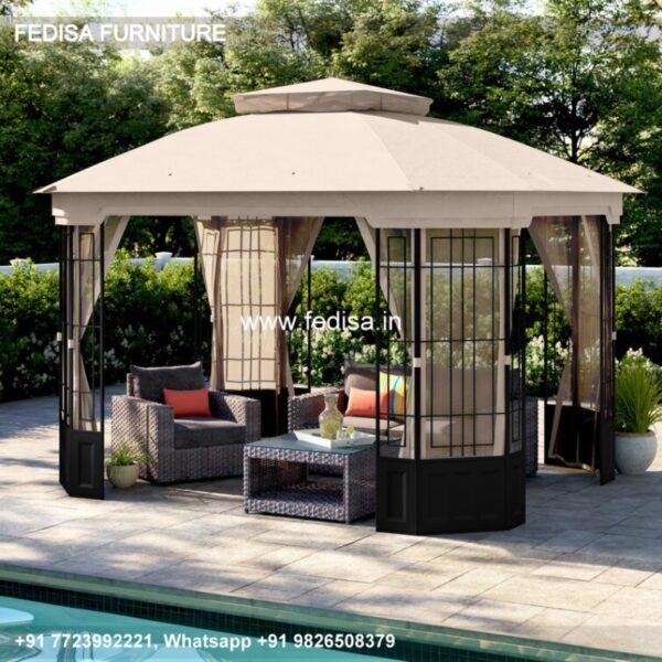 Gazebo Outdoor Gazebo Garden Treasures Pergola Gazebo 3x2 Permanent Gazebo