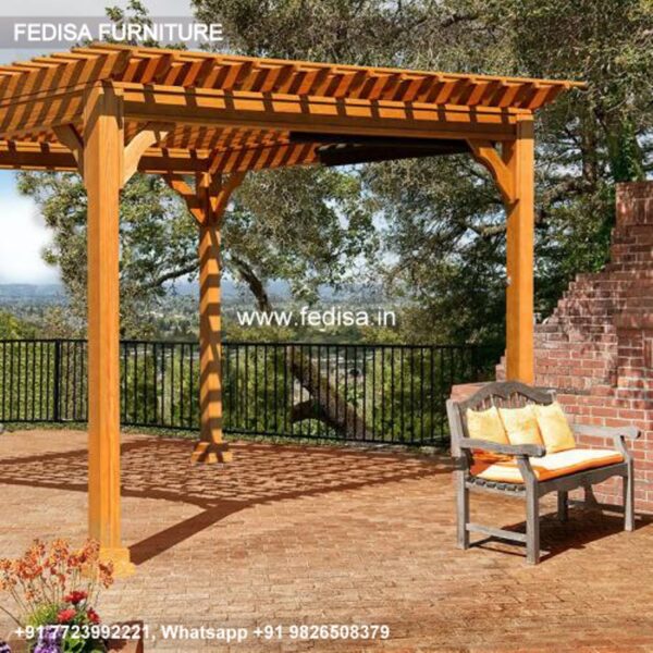 Gazebo Wooden Gazebo Metal Pergola 3m X 3m Kingfisher Garden Gazebo