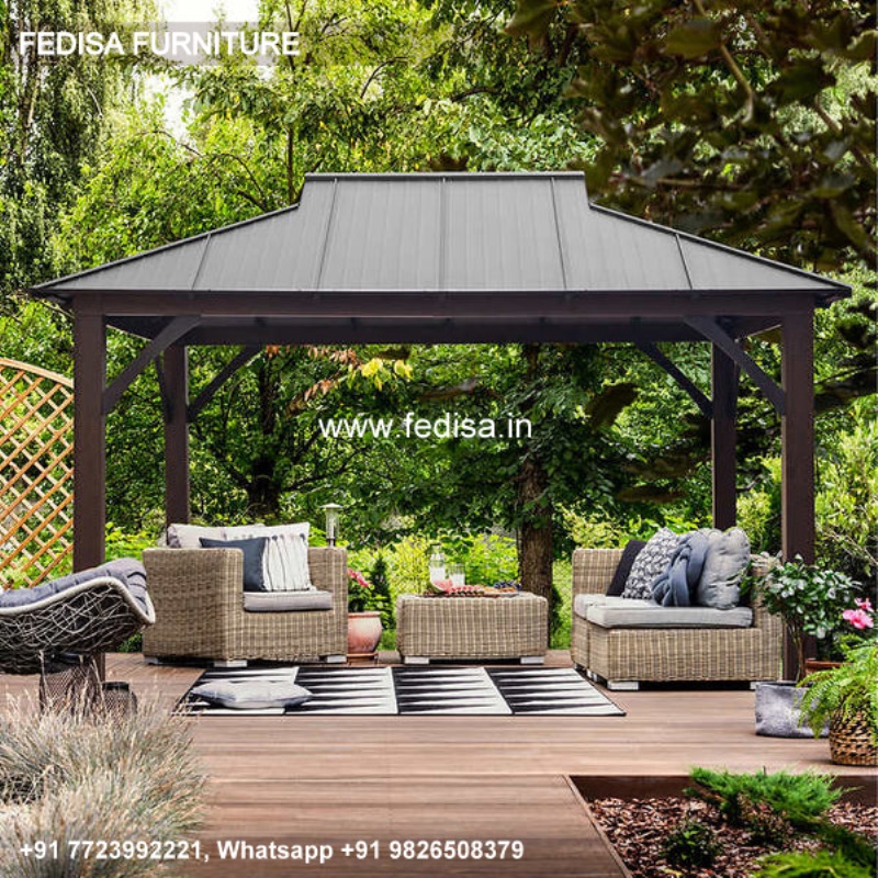 Gazebo Outdoor Gazebo Wooden Gazebo With Sliding Roof Market Stall Gazebo