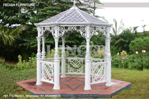 Gazebo Garden Gazebo Purple Leaf Gazebo 10x26 Thatched Gazebo