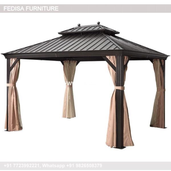 Gazebo Outdoor Gazebo Metal Garden Gazebo With Roof Eagle Peak Gazebo