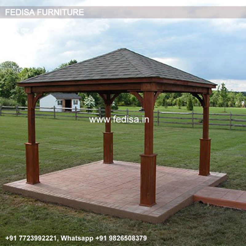 Gazebo Small Gazebo Wooden Waterproof Gazebo 6x4 Gazebo Heavy Duty