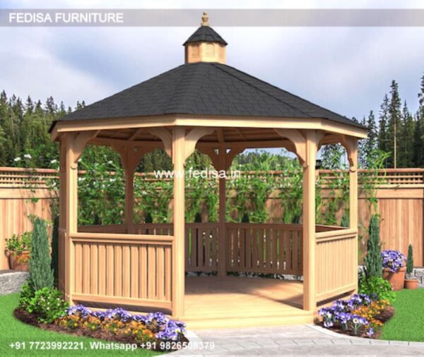 Gazebo Wooden Gazebo Gazebo House 6m X 3m Wooden Gazebo