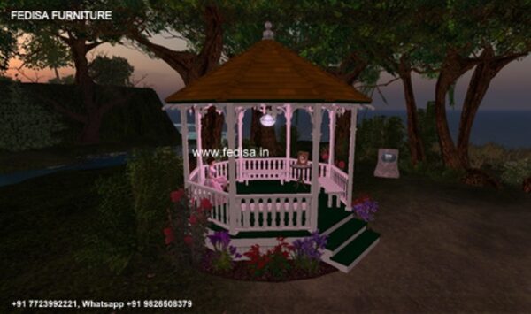 Gazebo Outdoor Gazebo Flat Pack Pergola Wooden Gazebo 2m X 3m