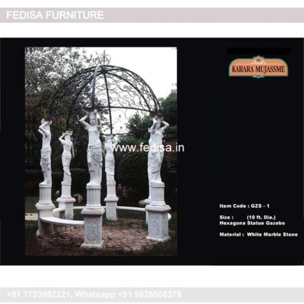 Gazebo Garden Gazebo Perspex Roof Gazebo Gray 3m Gazebo
