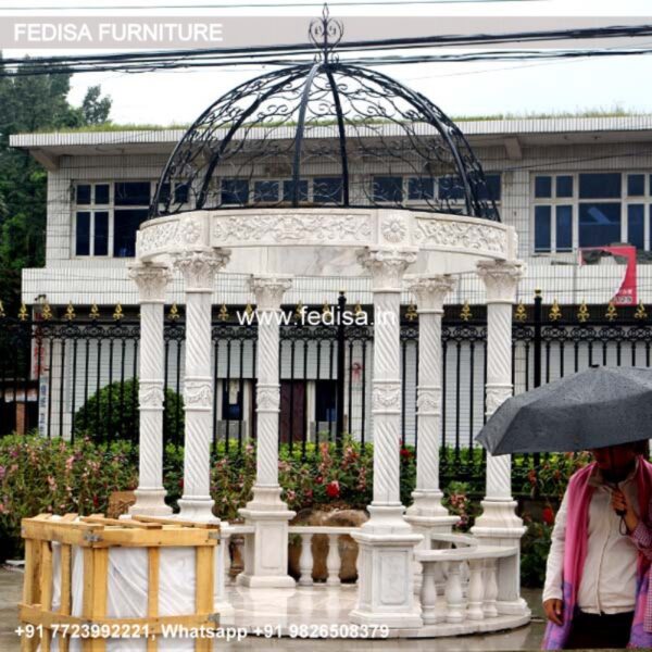 Gazebo Outdoor Gazebo Palram Milano Round Hot Tub Gazebo