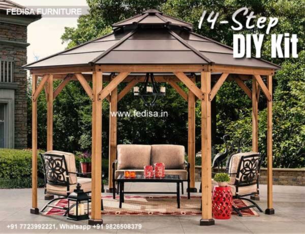 Gazebo Pergola Gazebo Wooden Gazebo 2.5 X 2.22 Suntime Polenza Gazebo