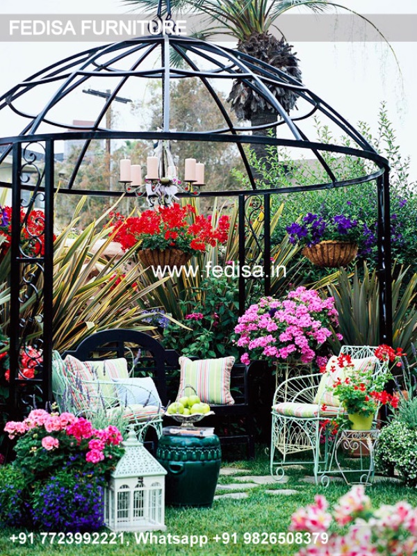 Gazebo Metal Gazebo Wooden Gazebo 4m X 4m Oval Trellis Gazebo