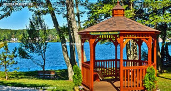Gazebo Wooden Gazebo Timber Hot Tub Gazebo Checo Home And Garden Gazebo