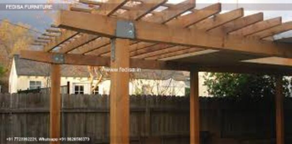 Gazebo Wooden Gazebo 4m X 3m Wooden Pergola Backyard Patio With Gazebo