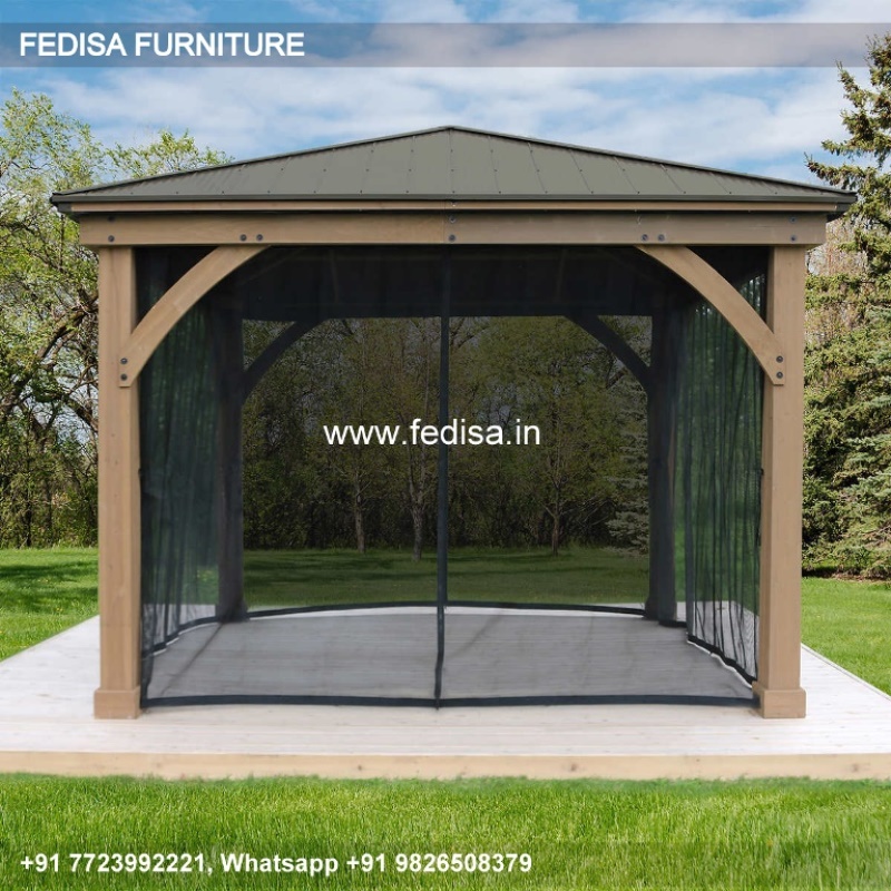 Gazebo Outdoor Gazebo Garden Gazebo Retractable Roof Patio Wall Gazebo