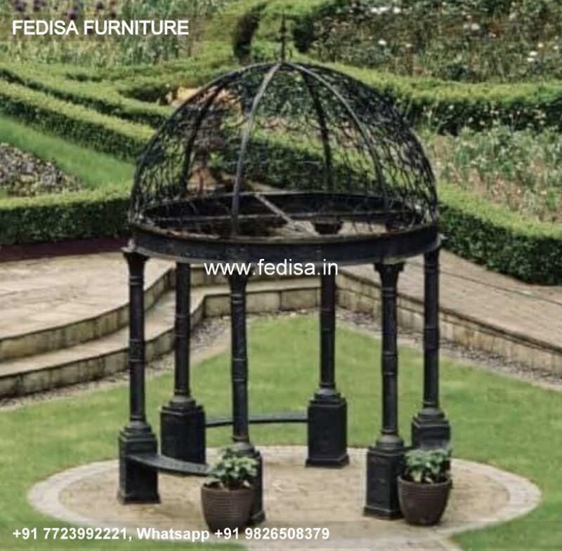 Gazebo Small Gazebo Decorative Gazebo Metal Waterproof Gazebo 3m X 4m