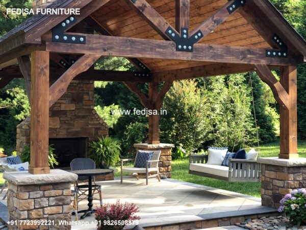 Gazebo Small Gazebo 3x3 Metal Pergola Aluminum Retractable Pagoda Gazebo