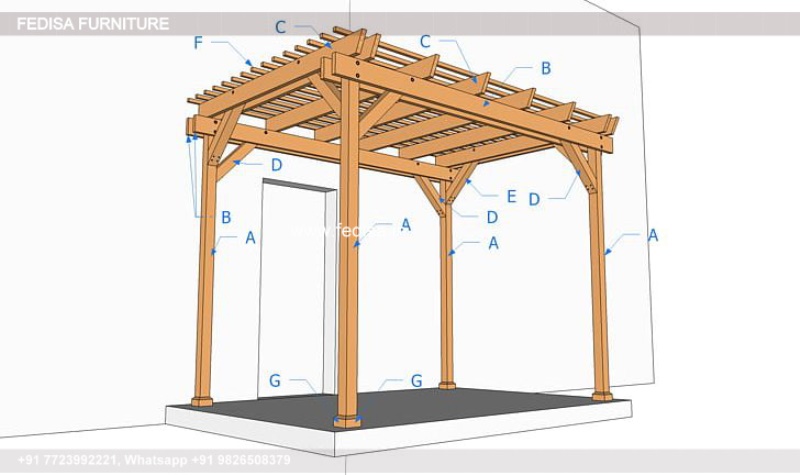 Gazebo Metal Gazebo Pergola Gray Metal Garden Heavy Duty Gazebo