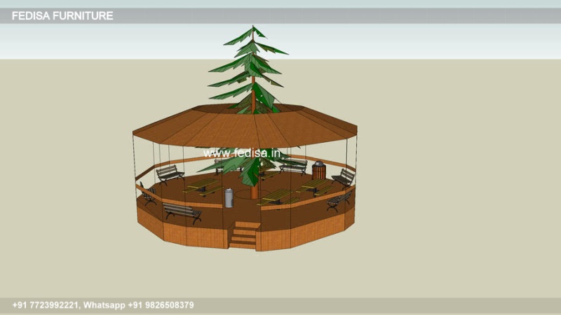 Gazebo Metal Gazebo 3m Gray Gazebo Decorative Gazebo