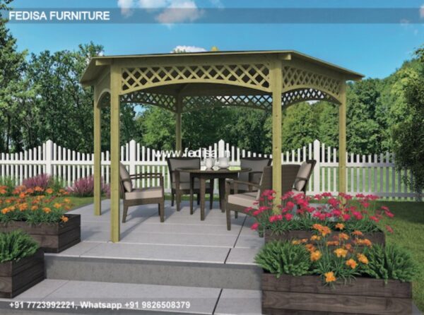 Gazebo Garden Gazebo Waterproof 2.5 X 2.5 Gazebo Slanted Roof Gazebo