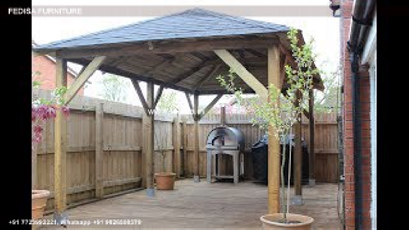 Gazebo Garden Gazebo 5m X 2.5 M Wooden Gazebo 4m X 3m Pergola