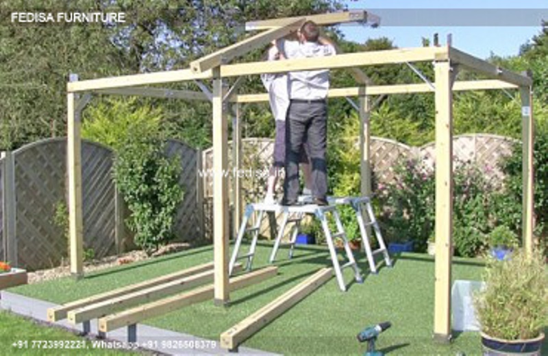Gazebo Garden Gazebo Pergola 2.5 X 2.5 M Gazebo 2.7 Mx 2.7 M