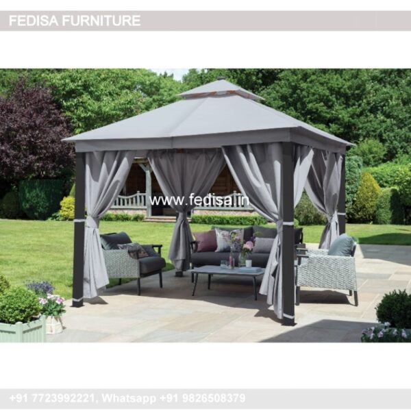 Gazebo Wooden Gazebo Glass Roof Wooden Gazebo Garden Nation Gazebo