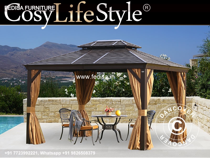 Gazebo Garden Gazebo Gazebo 10x32 Pantheon Cortina 3m X 3m Aluminum Patio Gazebo