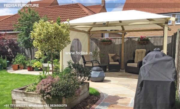 Gazebo Pergola Gazebo Croft 3m X 3m Charcoal Pergola Summer Garden Gazebo Small Hexagonal Gazebo
