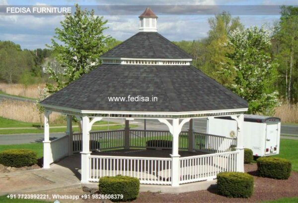 Gazebo Garden Gazebo Metal Pergola 3x14 Fancy Gazebo