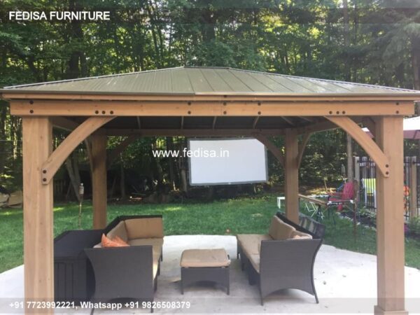 Gazebo Outdoor Gazebo Sliding Roof Gazebo 3mx4m Gazebo