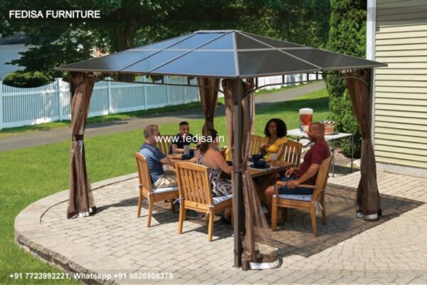 Gazebo Wooden Gazebo Gazebo Offers Gray Metal Pergola