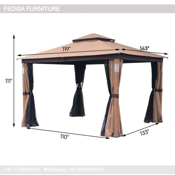 Gazebo Wooden Gazebo Cheap Wooden Gazebo 4m X 3m Wooden Pergola