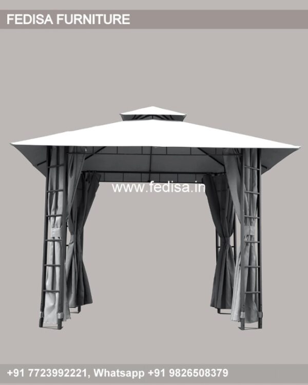 Gazebo Metal Gazebo Pergola Woodie's Round Patio Gazebo