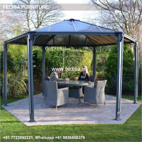 Gazebo Wooden Gazebo Small Gazebo For Backyard 4m X 4m Metal Gazebo