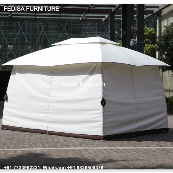 Gazebo Small Gazebo Ecru Sail Shade Gazebo Gazebo 9x3m