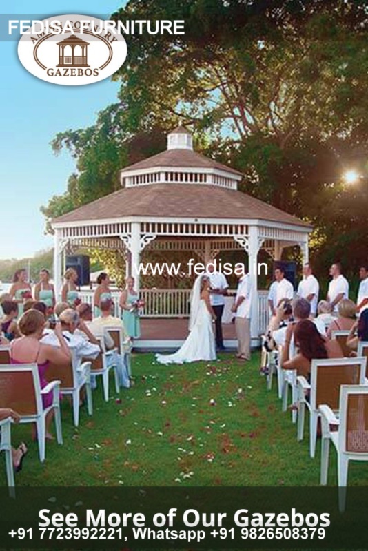 Gazebo Garden Gazebo Pent Roof Wooden Gazebo Metal Wall Mounted Gazebo