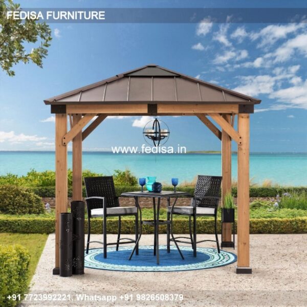 Gazebo Wooden Gazebo Garden And Camping Gazebo Timber Lean To Gazebo