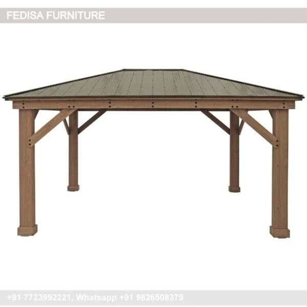 Gazebo Wooden Gazebo Summer House And Gazebo Wooden Gazebo With Thatched Roof
