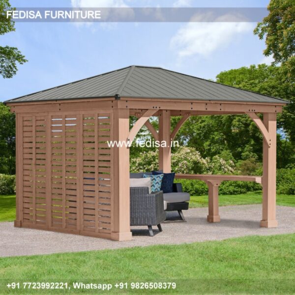 Gazebo Pergola Gazebo 4m X 4m Wooden Pergola Wooden Gazebo Flat Pack
