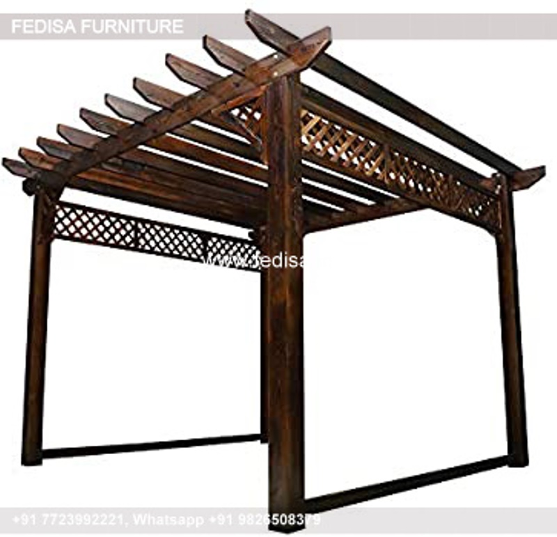 Gazebo Outdoor Gazebo Showerproof Gazebo Aluminum Retractable Pagoda Gazebo