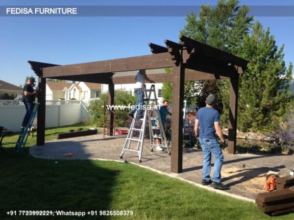 Gazebo Garden Gazebo Gray Gazebo 3x15 Cordova Gazebo 14x12