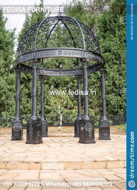 Gazebo Metal Gazebo L Shaped Gazebo Gray Gazebo 2.5 X 2.5