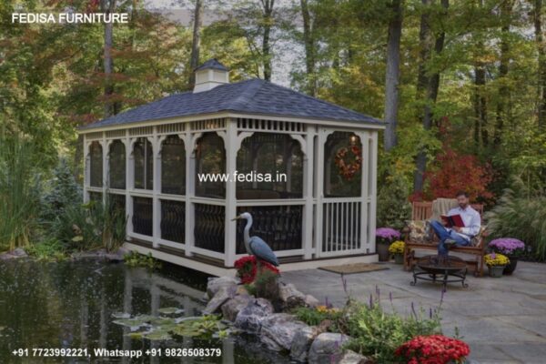 Gazebo Wooden Gazebo 14x10 Cordova Hip Roof Gazebo Pantheon Cortina 3m X 3m Aluminum Patio Gazebo