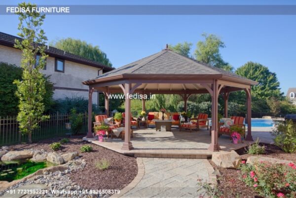 Gazebo Wooden Gazebo Alexander Gazebo Croft 3 X 3m Beige Pergola Summer Garden Gazebo