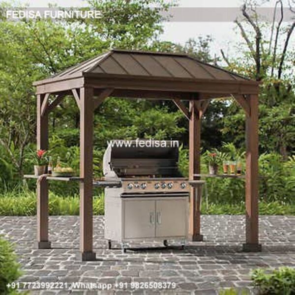 Gazebo Metal Gazebo Gray Garden Gazebo 2x2m Pergola