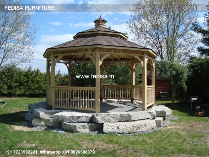 Gazebo Garden Gazebo Outsunny 3 X 3m Gazebo Self Assembly Wooden Gazebo
