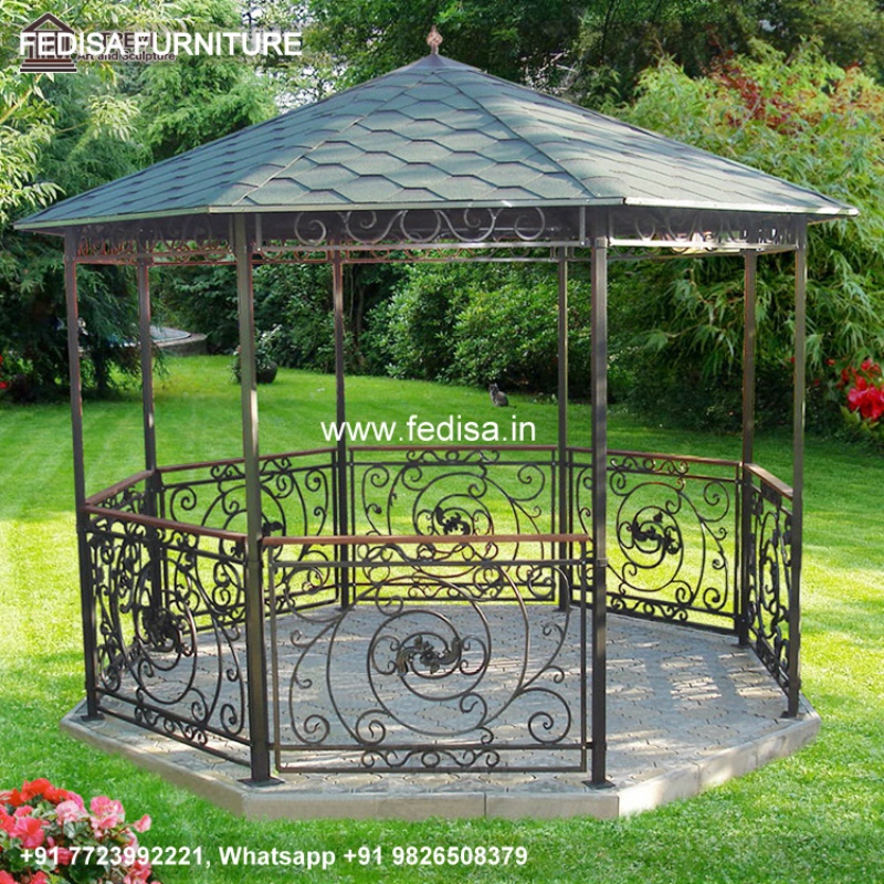 Gazebo Metal Gazebo 3m X 2m Wooden Gazebo 4m X 3m Steel Permanent Gazebo