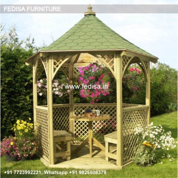 Gazebo Wooden Gazebo Blooma Betty White Gazebo Wooden Gazebo With Benches