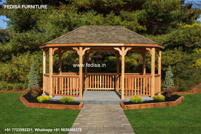 Gazebo Pergola Gazebo Wooden Flat Roof Gazebo Wooden Gazebo With Walls