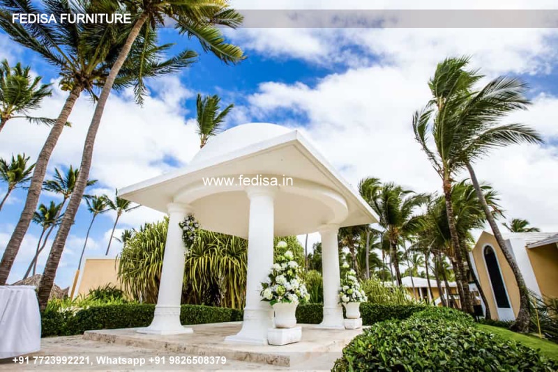 Gazebo Metal Gazebo Chunky Wooden Pergola Round Hot Tub Gazebo